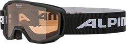 ALPINA Unisexe - Enfants, PINEY Lunettes de ski, black, One Size
