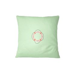 Bona Basics, Taie d'oreiller décorative Décoration de la Maison pour canapé, cafétéria, Taille: 60x60 cm, Couleur: Vert Clair