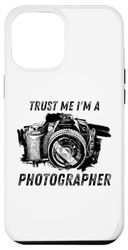 Carcasa para iPhone 13 Pro Max Camisa vintage de fotografía retro Trust Me I'm a Photographer