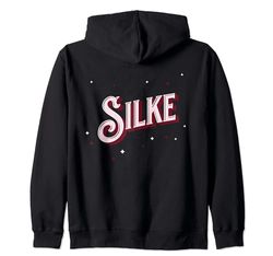 Nombre de Silke personalizado Sudadera con Capucha