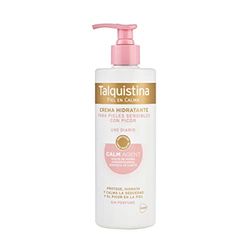 TALQUISTINA - Crema Hidratante 400ml, para Pieles con Picor, Uso Diario, Hidratación de Larga Duración, Protege y Calma la Sequedad, Apta Pieles Sensibles