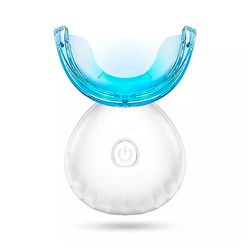 DAM Blanqueador dental LED. 6x2x8,2 Cm. Color: Blanco