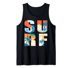 SURF - Tavola Da Surf Surf Da Spiaggia Surfista Canotta