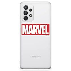 ERT GROUP mobiltelefonfodral för Samsung A32 4G LTE originalt och officiellt licensierat Marvel mönster 006 optimalt anpassad till formen på mobiltelefonen, gedeeltelijk transparant