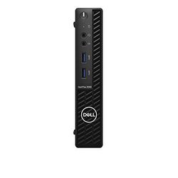 DELL OptiPlex 3080 10e génération de processeurs Intel® Core™ i3 i3-10105T 4 GB DDR4-SDRAM 128 GB SSD MFF Mini PC Windows 10 Pro