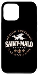 Carcasa para iPhone 14 Pro Max Saint-Malo Francia Bretaña Región Ille y Vilaine