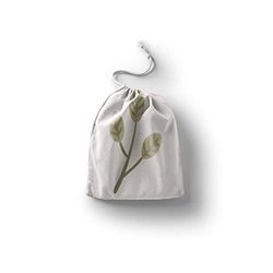 Bonamaison Impreso Algodón Bolsas con Cordón, Bolsa con Cordel para el Hogar y el Almacenamiento de Verduras, Bolso de Compras, Plegable, Ecologica, Reutilizables, Tamaño: 30x40 Cm