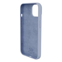 Puro Beschermhoesje van siliconen, compatibel met Apple iPhone 14, lichtblauw