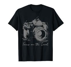 Fotógrafo Enfoque En La Buena Cámara Fotografía Vintage Camiseta