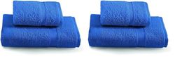 Gabel Set Asciugamani, Bluette, 100 x 60 cm (Confezione da 2)
