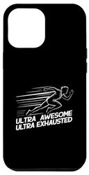 Custodia per iPhone 12 Pro Max Ultra Running Ultramarathon Runner Marathoner Ultra