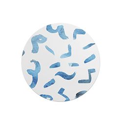 Questo Casa, Digitalt tryck runt musmatta, halkfri undersida för kontor och hem, diameter: 22 cm