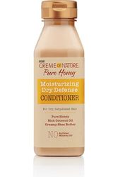 Creme of Nature - Pure Honey - Après-Shampoing Nourrissant à base d'Huile de Coco, Beurre de Karité et Miel - Soin des Cheveux Bouclés Frisés Crépus - Sans Sulfates - Flacon de 355ml