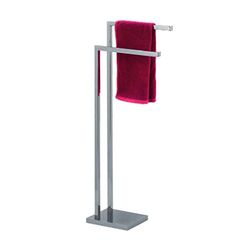 King Collection King Home P1592244 Lampadaire Porte-Serviettes 2 Bras, 22 X 18 X 91H