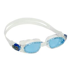 Aquasphere Mako 2 Gafas de natación, Unisex niños, Cristal Azul y Transparente, Talla única
