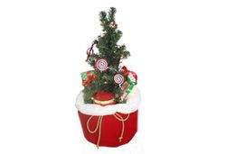 F.G.F. Import Export Árbol con Luces y Decoraciones, 60 cm, 90276, como Fotos, Talla única