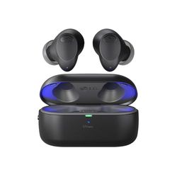 LG Auriculares intraurales Bluetooth Tone Free T90S con sonido Dolby Atmos, tecnología MERIDIAN, cancelación activa de ruido (ANC), y UVnano+, Negro