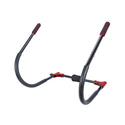 Ultrasport Trainer Addominale, Unisex-Adult, Nero/Rosso, 63x63x50 cm