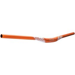 Funn Full On Manubrio per Mountain Bike con Morsetto a Barra da 31,8 mm e Larghezza di 810 mm, Manubrio Rialzato in Lega Resistente e Leggera per MTB e Bicicletta da BMX (Rialzo di 15mm, Arancione)