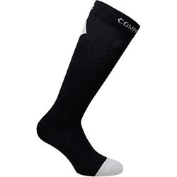 SIX2 Recovery Socks, Unisex Adult, Black/White, M