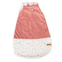 Domiva 2200762 Śpiwór 0-6 miesięcy 70 cm Mix gładki nadruk Happy ecu terrracotta