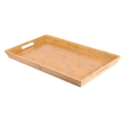 García de Pou Plateau 53 x 32 x 4,5 cm Naturel Bambou