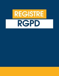 Registre RGPD: Registre de traitement de données personnelles|121 pages| Format 21,59 x 27.94 cm (8,5 x 11 pouces).