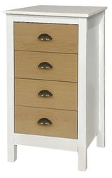FORNOR 82064 Commode NORWA 4 Tiroirs 46 x 35 x H 80