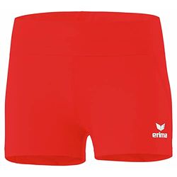 Erima Racing 2.0 Hot Pants da Atletica, Donna, Rosso, 36