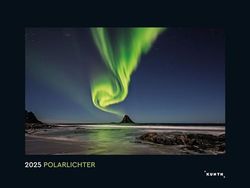 Calendrier mural 2025 avec aurores polaires