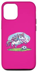 iPhone 13 Unicorn plays soccer- Unicorn Playing Soccer Case
