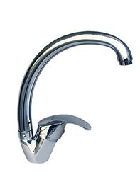 Kippen 5120 - Miscelatore a Canna Fusa per Lavello da Cucina. Modello "Saturn"