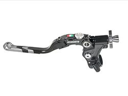 ACCOSSATO Commande d'embrayage à câble avec Levier de révolution coloré (Bouton+Insertion+régulateur), avec Fixation Micro pour Suzuki GSX-R 600 de 2006 à 2007 CC 600