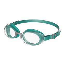 Speedo Unisex Jet 2.0 simglasögon | Simma | Förbättrad Vision, Jade/Krom/Klar, En storlek