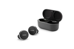 Denon PerL Pro True Wireless Earbuds, Perfil de Sonido Personalizado, Auriculares con cancelación de Ruido, Auriculares Resistentes al Agua, con micrófonos Integrados y batería de Larga duración