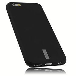 mumbi fodral kompatibelt med iPhone 6/6S mobiltelefonfodral mobilskal, antracit med grå ränder