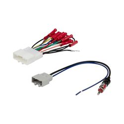 SCOSCHE NN4A2B Compatible avec certains véhicules Nissan et Subaru à partir de 2007, faisceau de câbles et adaptateur d'antenne