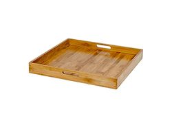 Bo-Camp Urban Outdoor Bamboo Overlay-blad, bruin, 40 x 40 x 5 cm