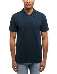 MUSTANG Poloshirt voor heren PALCO - Regular Fit S M L XL XXL 3XL Groen Zwart, Carbon 4135, XL