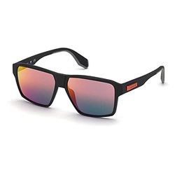 adidas Originals Men's Occhiali da Sole OR0039 Sunglasses, Bordeaux specchiato, 58