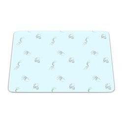 Questo Casa, Tappetino per mouse con stampa digitale, antiscivolo, per ufficio e casa, dimensioni: 22 x 18 cm