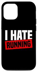 Carcasa para iPhone 13 Pro Gracioso Odio Correr