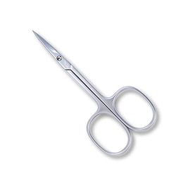 Credo Solingen forbicine 8 cm, curvo, Cromo Opaco