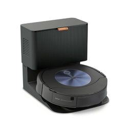 iRobot Roomba Combo j7+, Robot Aspirapolvere Lavapavimenti, Base Autosvuotante, Mappatura Intelligente, Wi-Fi, Rilevamento Ostacoli, 2 Spazzole Multi-Superficie, App e Assistente Vocale