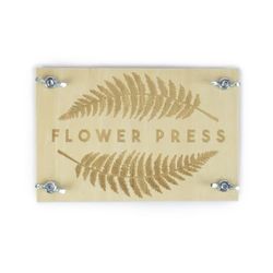 Gift Republic Kit de Presse à Fleurs DIY, Étain, Multicolore, 9,5 cm (W) x 33,6 cm (L) x 5,08 cm (H)