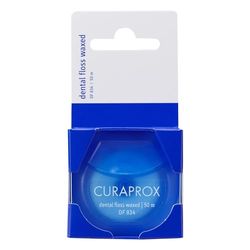 Zahnseide Curaprox Df834 Gew. 1 StkCuraprox DF 834 Filo Interdentale | Filo Cerato Al Gusto Di Menta Per Una Facile Gestione Negli Spazi Ristretti | 50 Metri | Prodotto in Svizzera