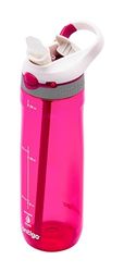 Contigo Ashland Autospout Waterfles met rietje | Grote BPA-vrije Drinkfles van 720ml | Sportfles | Lekvrije Drinkfles | Ideaal voor School, de Sportschool, Fiets, Hardlopen, Wandelen