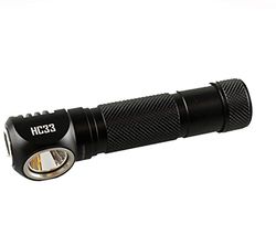 Nitecore Hc33, Lampada da testa Unisex, Nero, N/A