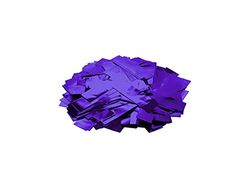TCM FX Metallic-confetti, rechthoekig, 55 x 18 mm, violet, 1 kg