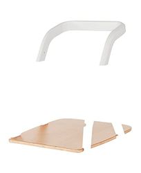 Ergobaby Ayudante de cocina Evolve, accesorio para la trona Ergobaby Evolve, Ayudante de cocina para niños pequeños, a partir desde aprox. 2 años hasta máx. 45,3 kg, Natural Wood